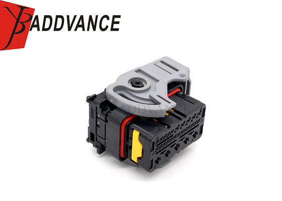 Waterproof Female Automotive Electrical PA66-GF30 28 Contacts ECU Connectors