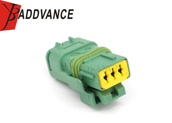 211PC032S5049 Fuel Pump Delphi 3 Pin Female Sealed Pbt Gf30 Connector For Ford