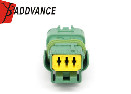 211PC032S5049 Fuel Pump Delphi 3 Pin Female Sealed Pbt Gf30 Connector For Ford