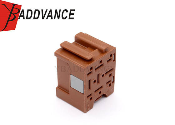 Factory Customization Brown Color 9 Pin Automotive Relay Connector With Terminals