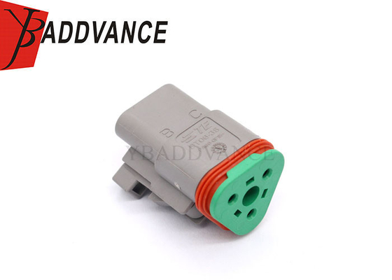 High Quality Guaranteed 3 Pin Female Deutsch PA66 GF15 TYCO AMP Connector DT06-3S