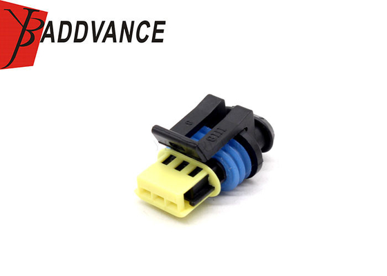 Waterproof Female 3 Pin  GT 150 Series Connector Housing For GM 15336029