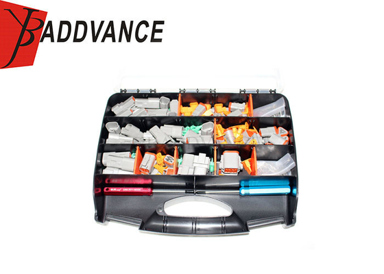 1 Set of (2+3+4+6+8+12) Pins Deutsch DT Series Connector Kits Solid Contacts With Removal Pin Tools