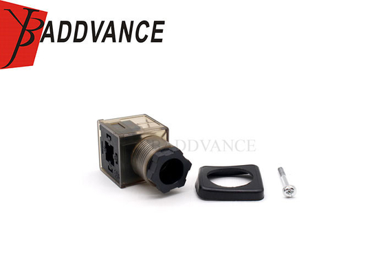 High quality DIN 43650A Solenoid Valve Coil Connector With LED Indicator Light
