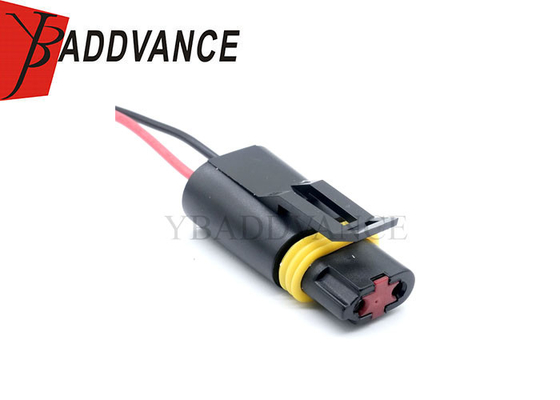 14481614 14414048 Waterproof Female 2 Pin Ignition Coil Connector Wire Harness Accept OEM ODM