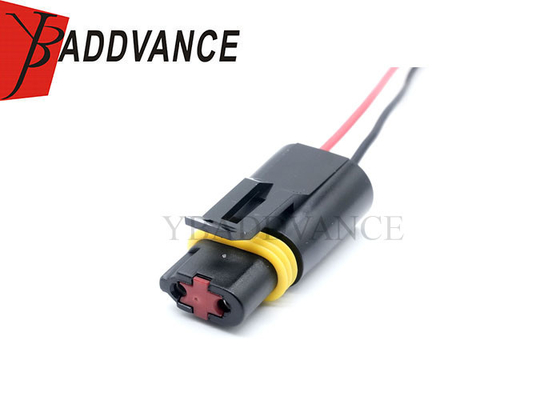 14481614 14414048 Waterproof Female 2 Pin Ignition Coil Connector Wire Harness Accept OEM ODM