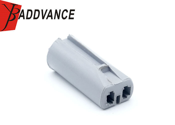 Domestic Grey Color Automotive Electrical Female Cable Socket 2 Pin Connector