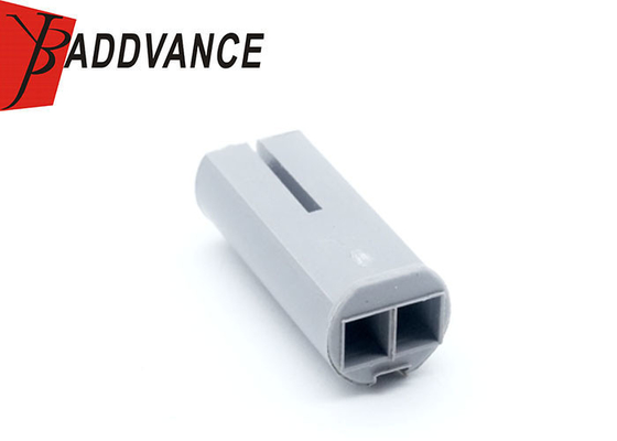 Domestic Grey Color Automotive Electrical Female Cable Socket 2 Pin Connector