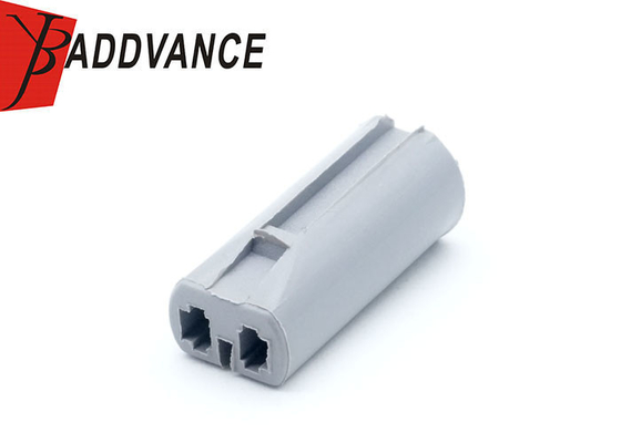 Domestic Grey Color Automotive Electrical Female Cable Socket 2 Pin Connector