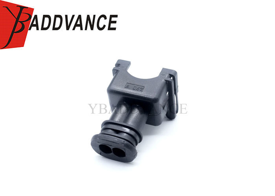 282956-1 2 Pin Female Junior Power Timer Series Automotive Waterproof Black Electric Plugs