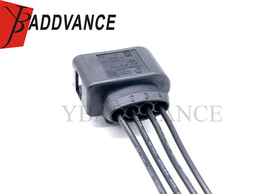 8K0973724 4 Pin Electrical Female Connector Auto Wire Harness Fit for VW Audi Skoda Seat