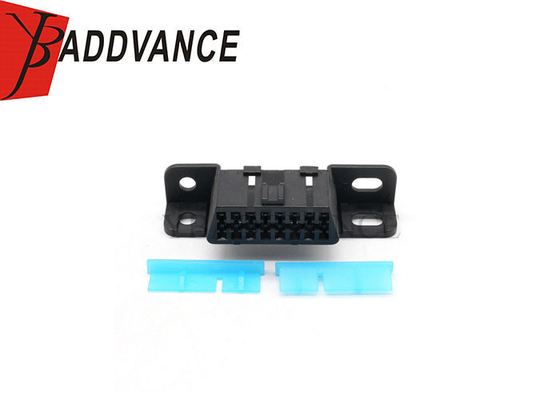DJ7161G-1.6-21 957980 348822-2 Female Unsealed 16 Pin Diagnostic OBD2 Plug for Peugeot