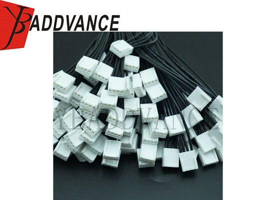 Custom KF2510-4P 4 Pin Female 2.54mm Pitch Header Connectors Wiring Harness