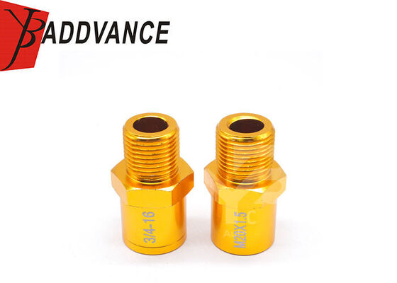 M20x1.5 3/4-16 UNF 10AN Oil Filter Sandwich Plate Adapter Universal for Mitsubishi EVO Oil Cooler