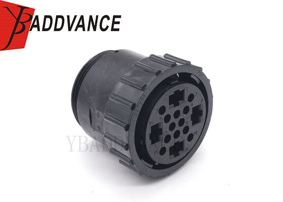 207485‑1 207486‑1 TE AMP CPC Series 16 Pin Circular Connector Male Female Mixed Power Signal Connector Housing