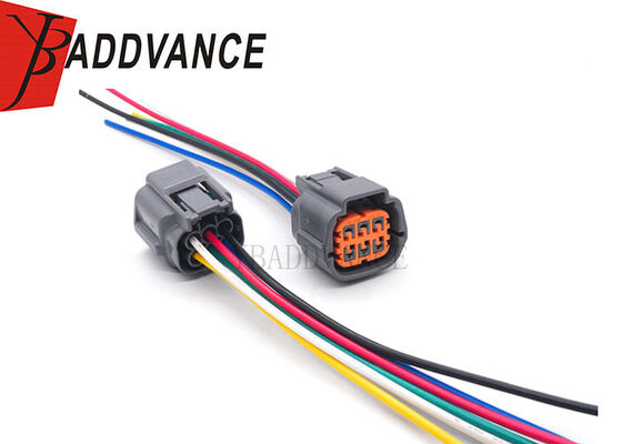 6189-7761 Sumitomo 6 pin Female Dark Grey Waterproof Auto Connector For Automotive Wiring Harness