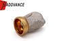 Stainless Steel Fuel Injector Filter Golden Color Small Size For Cars ISO9001