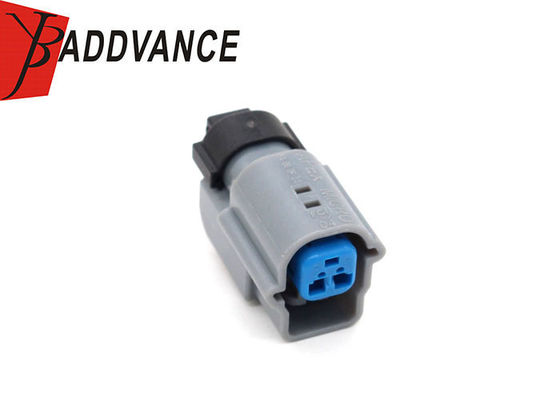 2 Pin Female Pa66 Gf30 Automotive Electrical Connectors Gray Color