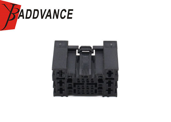 24 Pin Male Black Automotive Electrical Connectors For Stepper Motor Idle Moto