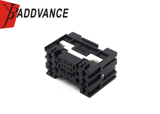 24 Pin Male Black Automotive Electrical Connectors For Stepper Motor Idle Moto