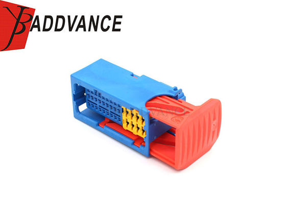 98495002X 35 Pin Blue Female Cable Harness Connector Adapter For Japanese Car