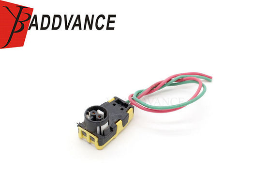 2 Pin  Airbag Connector Automotive Housing With Wire Accept OEM
