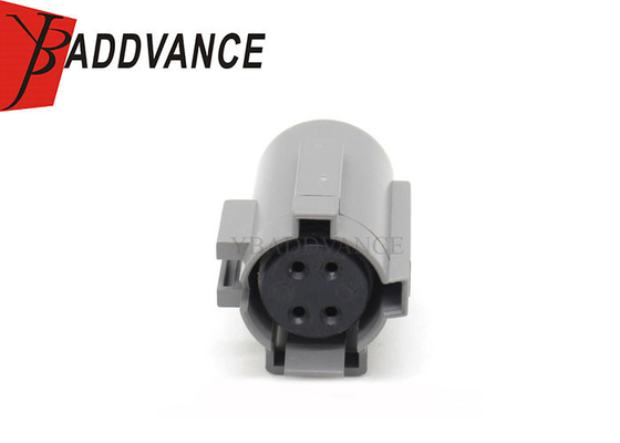 4 Pole Female Gray Waterproof Automotive Connectors Housing 4-1-287