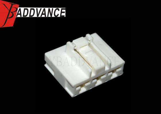 3 Pin White Female Unsealed Automotive Pin Connectors Housing