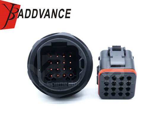 16 핀 둥근 플랜지 ECU Itt 자동차 전기 남성 여성 커넥터 132016-000 132016-001