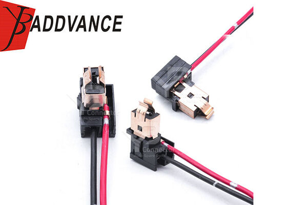 H1 H3 구리 코어 베이클라이트 자동차 전구 소켓 삐뚤어진 플러그 2핀 배선 액세서리